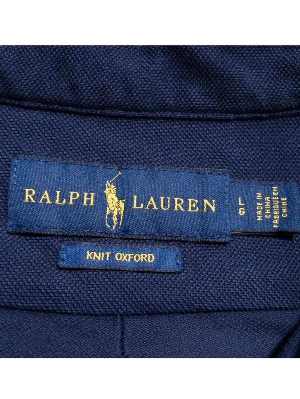 Polo by Ralph Lauren Embroidered Knit Oxford Shirt